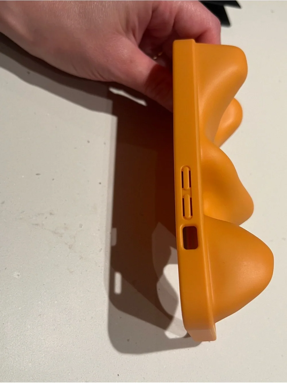 Orange Maximalist Sculpted Phone Case